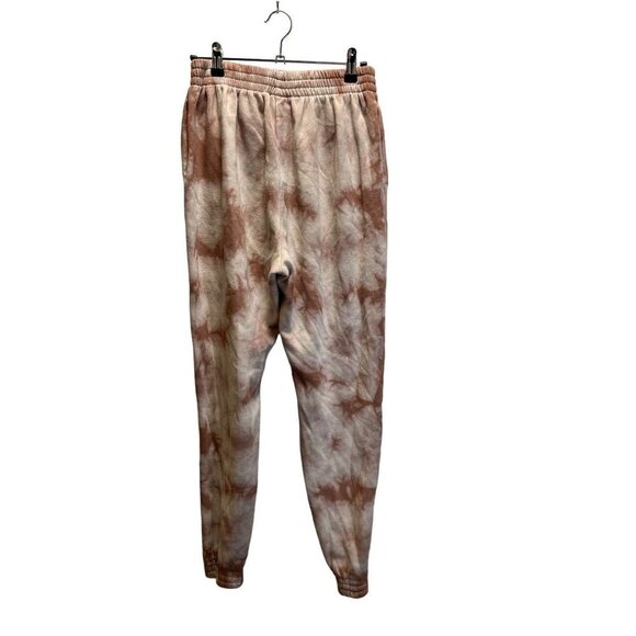 Pink Victoria Secret Tye Dye Sweatpants Size small Tan/cream - Picture 2 of 4